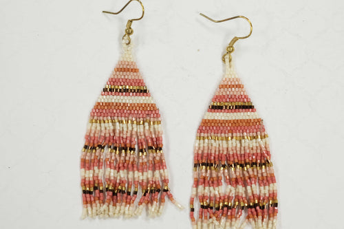 Ink and Alloy Blush Earrings