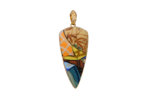 Abstract Pointy Pendant