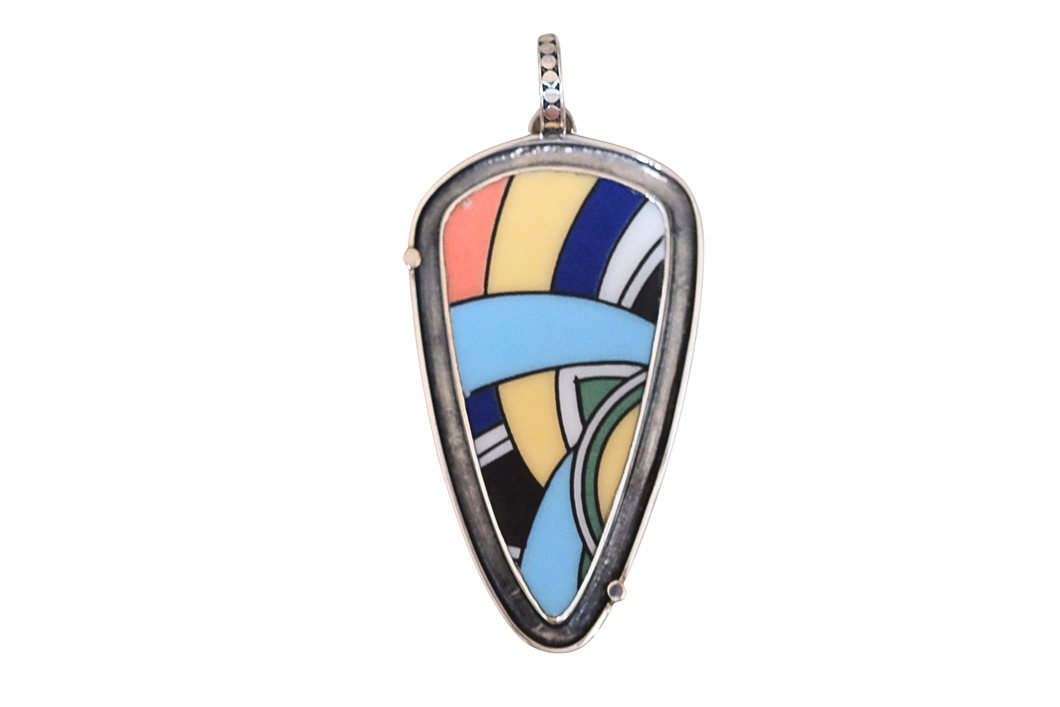 Abstract Stripes Pendant