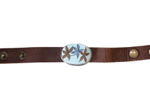 Adams Leafy Leather Bracelet
