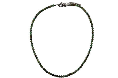 African Turquoise 4mm smooth beads