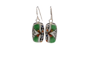 Art Deco Curtain Earrings