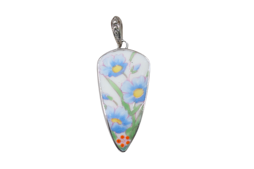 Baby Blue Flowers Pendant