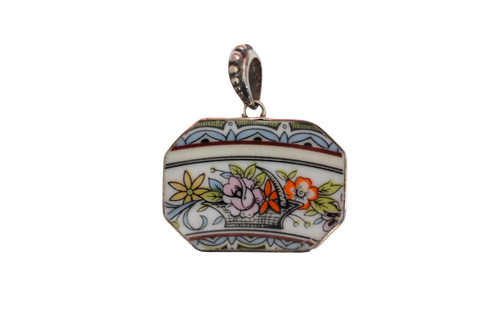 Basket O Flowers Pendant