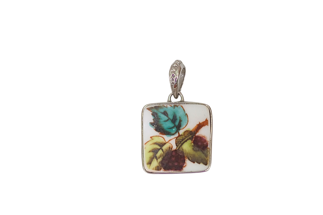 Berries and Leaves Pendant