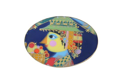 Bird Lady Belt Buckle