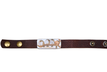 Birds on a Branch Leather Bracelet