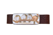Birds on a Branch Leather Bracelet