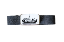 Black Willow Boat Leather Bracelet