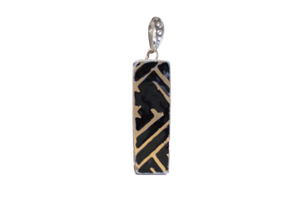 Black and Gold Pendant