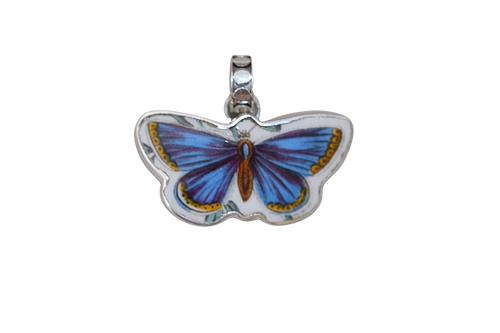 Blue Butterfly Pendant