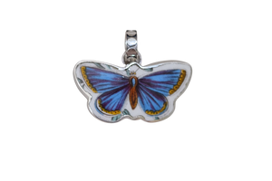 Blue Butterfly Pendant