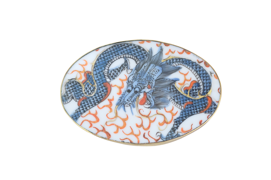 Blue Dragon Belt Buckle