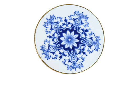 Blue Medallion Belt Buckle