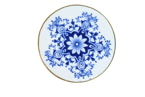 Blue Medallion Belt Buckle