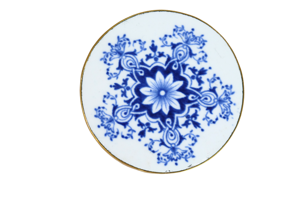 Blue Medallion Belt Buckle