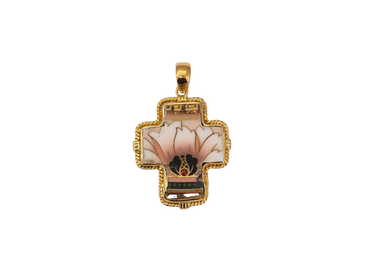 Blush and Beautiful Cross Pendant