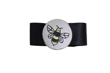 Buzzing Around Round Leather Bracelet
