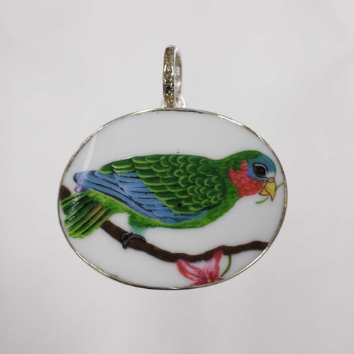 Colorful Bird Pendant