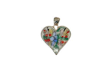 Colorful Petite Heart Pendant