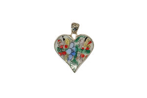 Colorful Petite Heart Pendant
