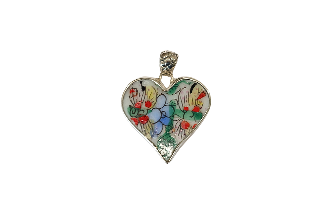 Colorful Petite Heart Pendant