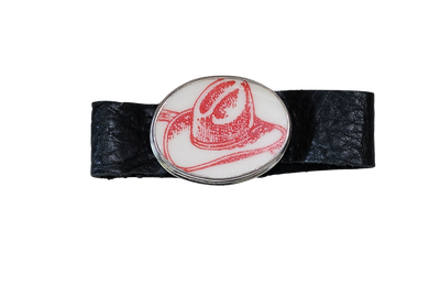 Cowboy Hat Leather Bracelet
