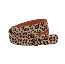 Leopard Cowhide Belt Strap