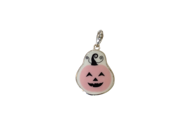 Cut Out Pink Pumpkin Pendant