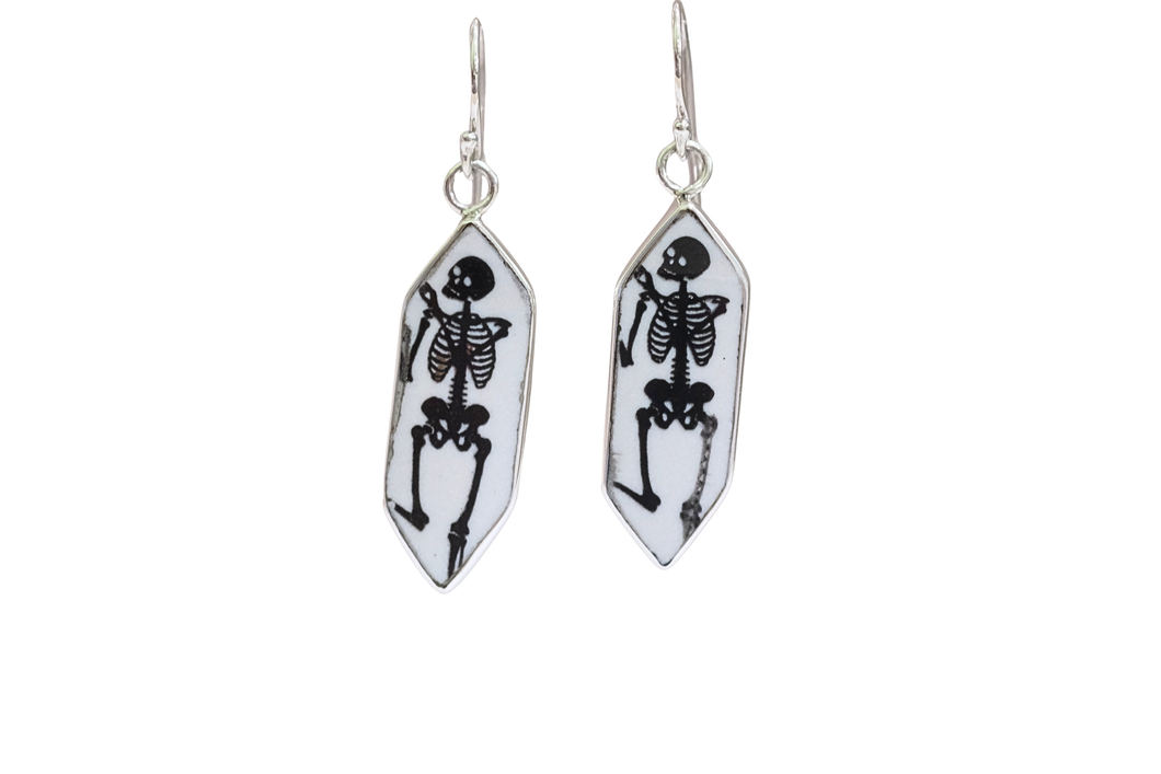 Dancing Skeleton Earrings