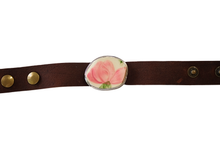 Desert Rose Leather Bracelet