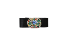 Dueling Butterflies Leather Bracelet