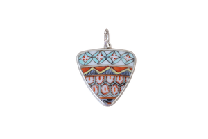 Eclectic Triangle Pendant