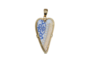 Elongated Heart Pendant