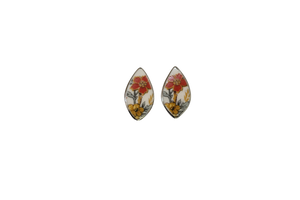 Fall Floral Post Earrings