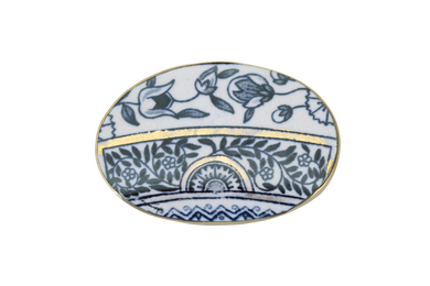 Floral Arch Belt Buckle