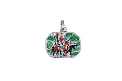 Friends and Horses Pendant