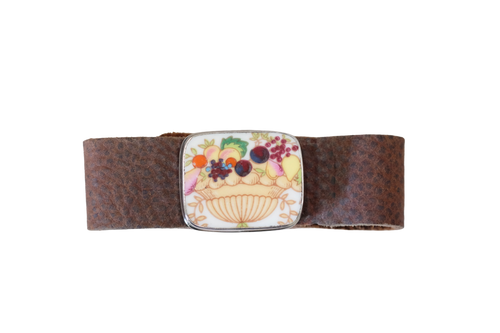 Fruit Basket Leather Bracelet