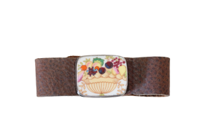Fruit Basket Leather Bracelet