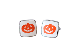Fun Pumpkin Cufflinks