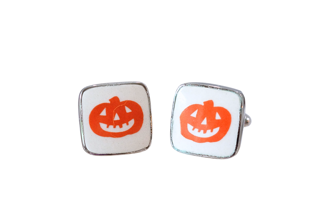 Fun Pumpkin Cufflinks