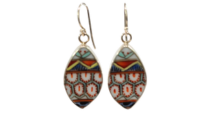 Funky Leaf Shaped Earrings