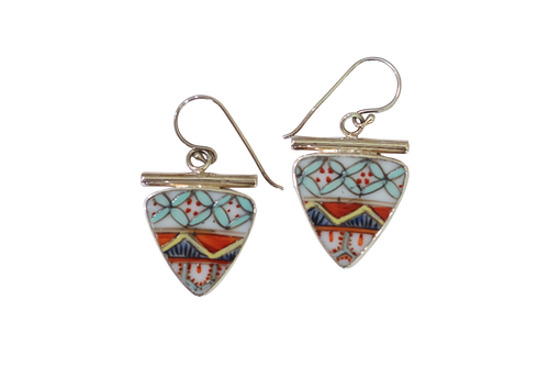 Funky Triangle Earrings
