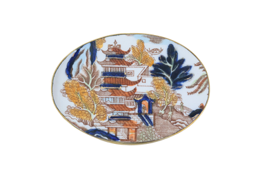 Gaudy Willow Belt Buckle
