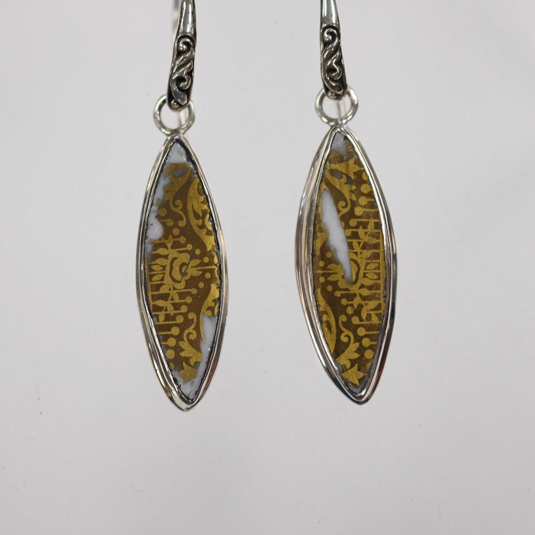 Gold and Silver Earrings