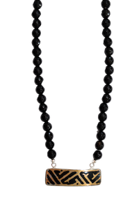 Golden Angles Bar Necklace