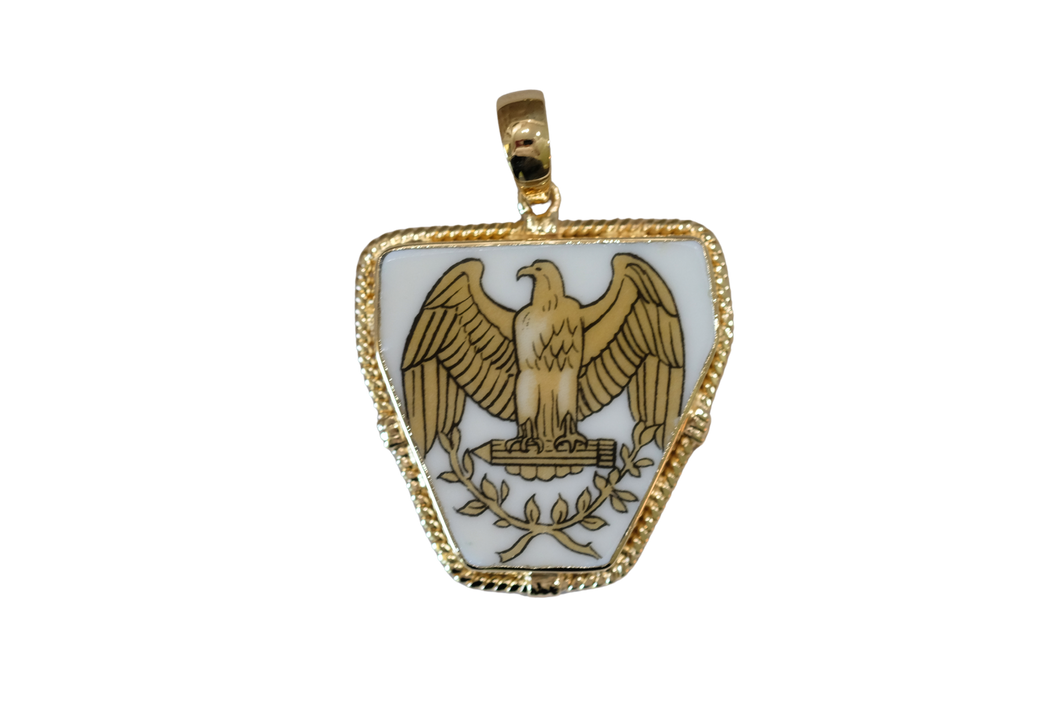 Golden Eagle Pendant