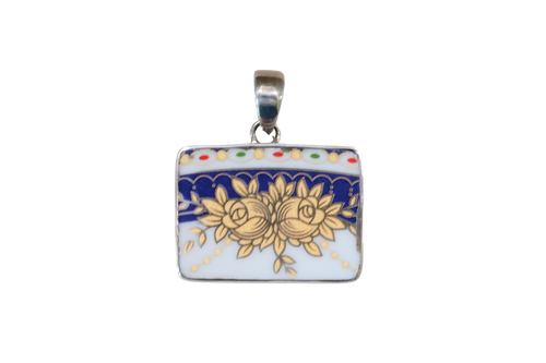 Golden Flower Pendant