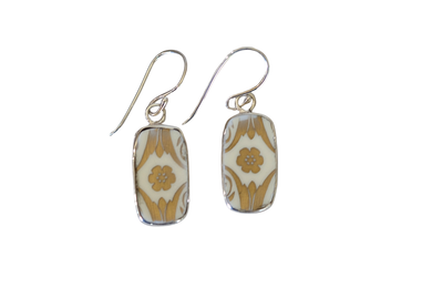 Golden Rectangle Earrings