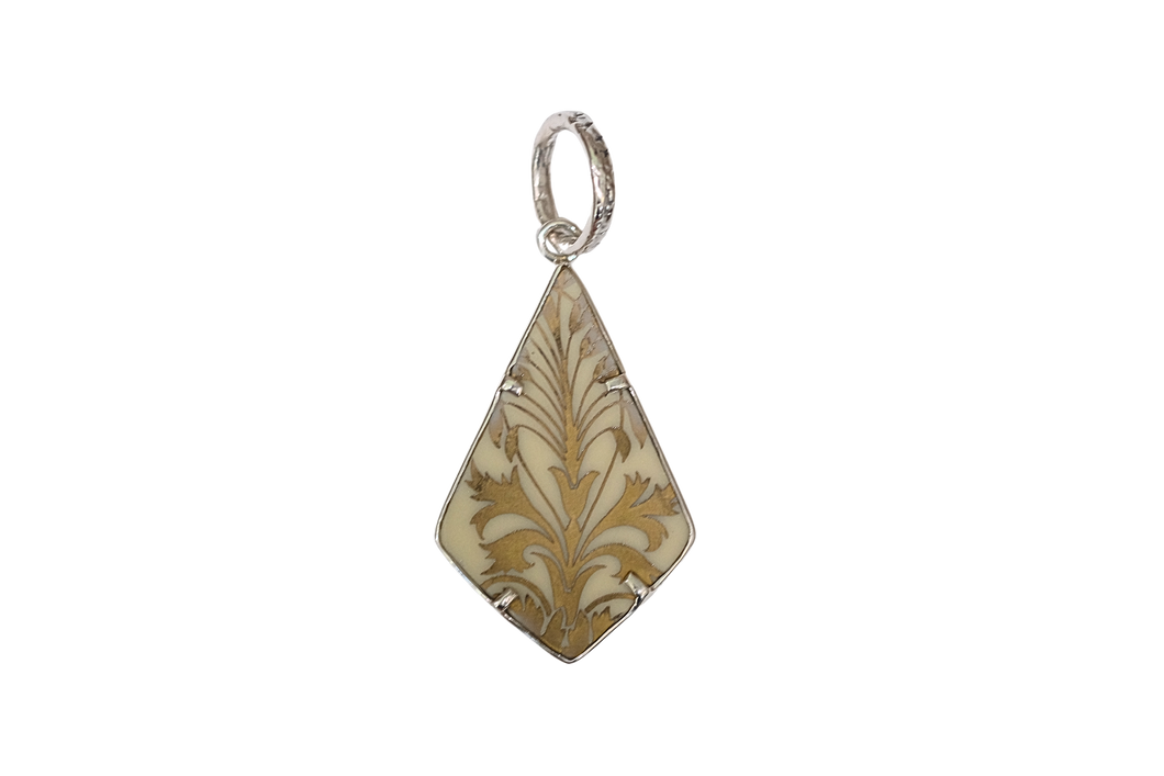 Golden Wheat Pendant